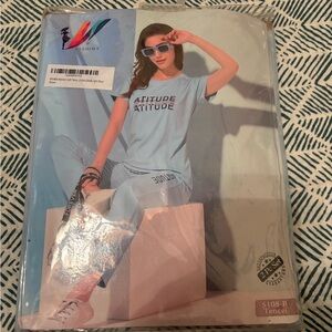 Source Unknown Light Blue Kids Pajama Set